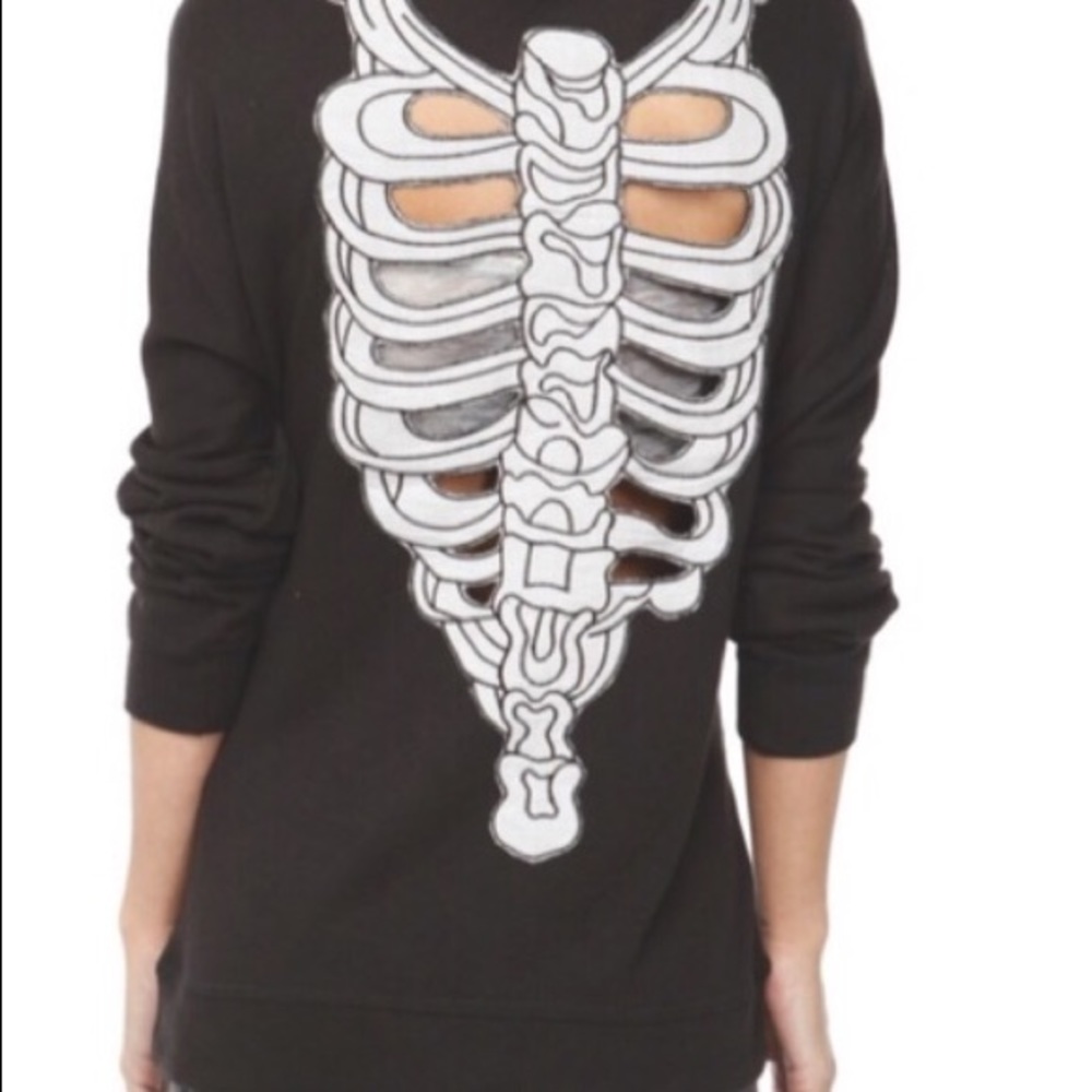 Skeleton cardigan